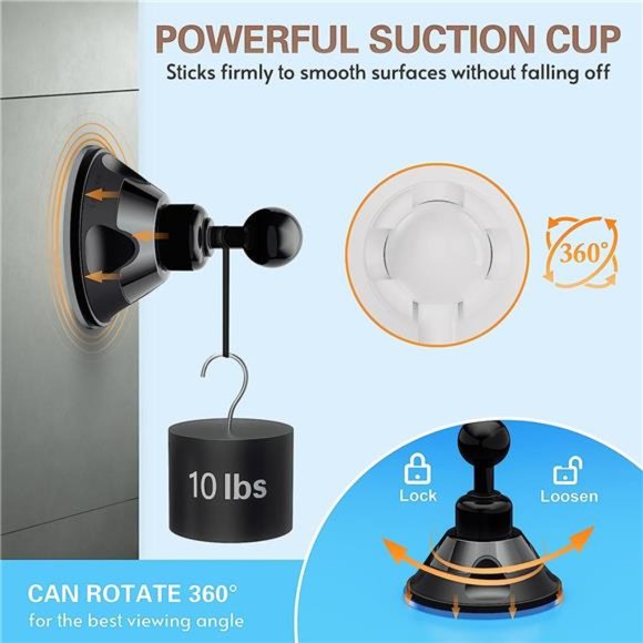 Upgraded 10x Magnifying Lighted Makeup Mirror with Touch Control, Powerful - Picture 2 of 6